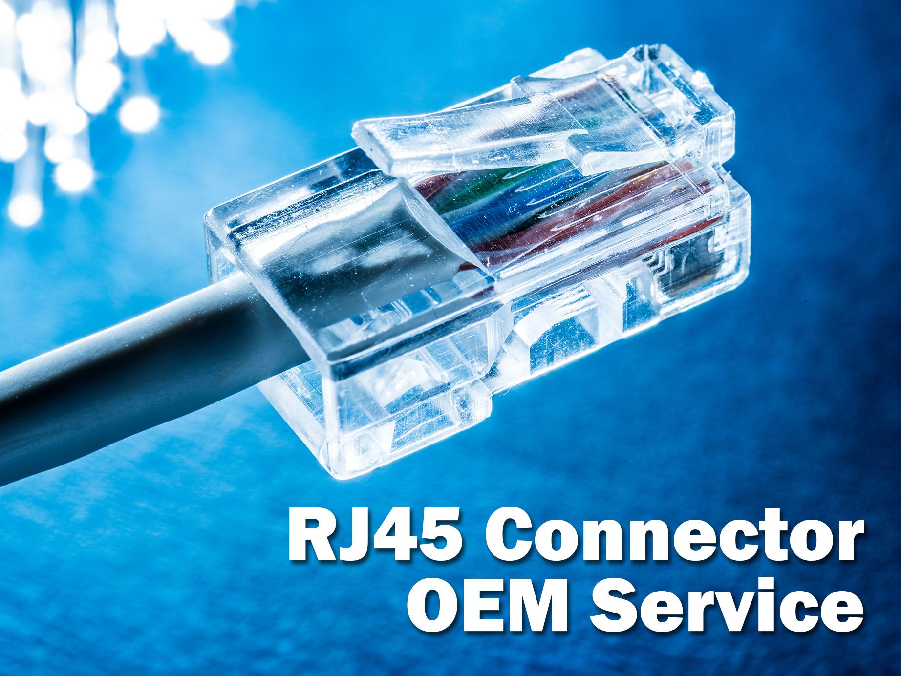 Services OEM de connecteurs RJ45 haute efficacité pour votre marque
